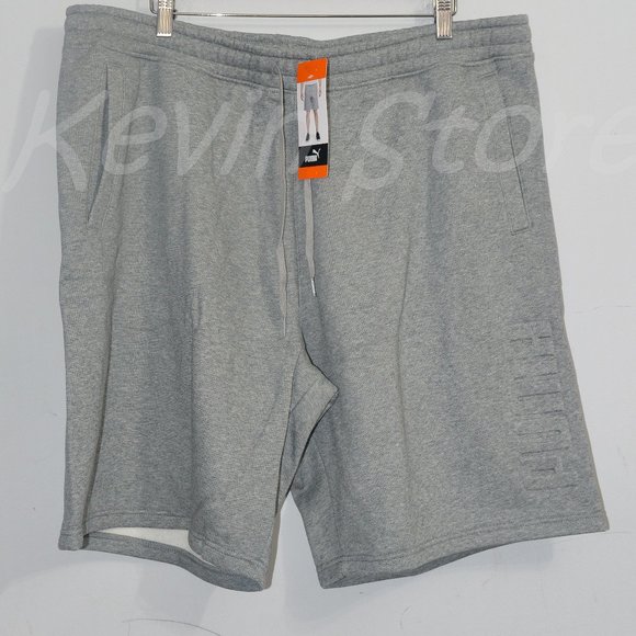 Puma Other - Gray PUMA Men’s Embossed Fleece Short